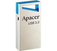Disque flash USB Apacer, USB 3.0, 64 Go, AH155, argent, AP64GAH155U-1, USB A, avec œillet pour porte-clés
