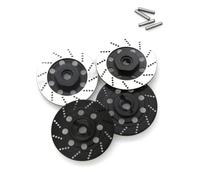 Disque Frein À Moyeu pour Tamiya pour TT02 pour Sakura D4 1/10 RC | Améliorez RC Car Avec Adaptateurs Hex Alu Et Look Disque Frein, Montage Léger Pour Pièces Upgrades. ModèLe
