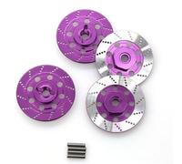 Disque Frein À Moyeu pour Tamiya pour TT02 pour Sakura D4 1/10 RC | Améliorez RC Car Avec Adaptateurs Hex Alu Et Look Disque Frein, Montage Léger Pour Pièces Upgrades. ModèLe