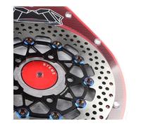 disque Frein Accessoires De Frein À Disque Moto Électrique Flottant Pour Jin Zhan Troisième/quatrième Génération Maille 260 Disques