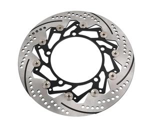 Disque Frein Avant Adaptateur d'étrier de frein à disque flottant modifié pour Av&ant pour Xmax300, code 300 mm Disques Frein
