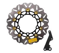 Disque Frein Avant Arrière Moto Kit D'adaptateur D'étrier Rotor Flottant AV&Ant, Disque Frein pour PCX160 267mm, Accessoires Moto, Ensemble Complet Mise À Niveau 2021 - 2024