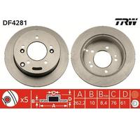 Disque Frein Axial Arrière pour Hyundai (Beijing) Kia ( Dyk ) Elantr