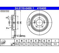 Disque Frein Axial Arrière pour Hyundai Kia Cadenza Ceed Crète Grandeur i30 Io