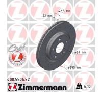 Disque Frein Axial Arrière pour Infiniti Mercedes-Benz ( Bbdc ) Kl