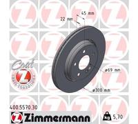 Disque Frein Axial Arrière pour Mercedes-Benz ( Bbdc ) C-Class Cla Pour