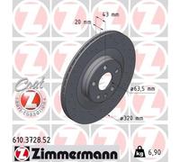 Disque Frein Axial Arrière pour Polestar Volvo Asie Polestar 2 S60 S90 - V