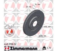 Disque Frein Axial Avant pour Citroën (Df-Psa) DS Opel Peugeot Toyota