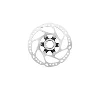 Shimano Deore Rt64 Center Lock Brake Disc Argenté 203 mm Silver