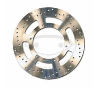 Ebc Hprs Series Solid Round Md2076 Front Brake Disc Argenté