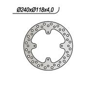 Disque Frein Fixe NG For Honda 4 Trous 240 X 118 X 4