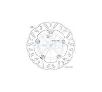 disque frein maxi scooter av polini wave compatible avec 125/400/500/530 yamaha xmax/tmax (d267)