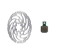 Disque Frein Mdr-C 180mm 6 Trous + Plaquettes de 8.s Sport 2702018 Magura