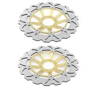 Disque frein moto Convient pour Fireblade 98 99 00 01 02 03 CBR929RR CBR954RR 2002 2003 disques de frein avant Rotors Rotor de frein moto(CBR900RR 00-03 Gold)