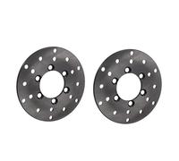 Disque Frein Moto Disques de frein Av&ant et arrière pour moto, 130 mm, pour quad, pit, dirt bike, ATV, UTV, 125cc, 150cc, 200cc, 250cc
