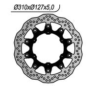 Disque De Frein Ng Brakes Ondulé Flottant Pour Moto Pièces Accessoires