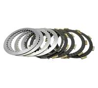 Disque Friction Disques D'embrayage Pour KLX140 2008-2014 Kit Séparateur Disque Friction D'embrayage Moto Plaque Acier(Whole set)