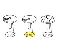 DISQUE FRITE 5 X 5 M/M 1800/2000 POUR PETIT ELECTROMENAGER MAGIMIX - 17150