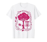 Disque Golf Arbre à Disque Volant Frisbee Scène de Golf T-Shirt