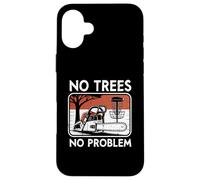 Disque Golf Blague Pas d'arbres Pas de Problèmes Coque pour iPhone 16 Plus