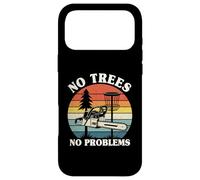 Disque Golf Blague Pas d'arbres Pas de Problèmes Coque pour iPhone 17 Pro Max