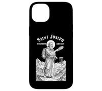 Disque Golf Player Funny Patron Saint Joseph de Cupertino Coque pour iPhone 14 Plus