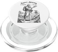 Disque Golf Player Funny Patron Saint Joseph de Cupertino PopSockets PopGrip pour MagSafe