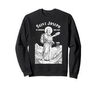 Disque Golf Player Funny Patron Saint Joseph de Cupertino Sweatshirt