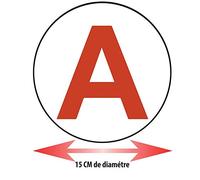 Disque Jeune conducteur Permis A Magnétique 1 Exemplaire
