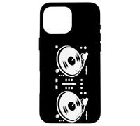 Disque Jockey pour Platine de DJ Coque pour iPhone 16 Pro Max