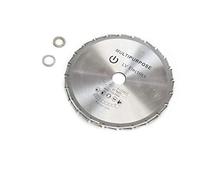 Disque Lame de scie circulaire spécial 210 mm × 25.4 mm × 24 tonnes, pour couper l'acier, l'aluminium, le fer et les métaux non ferreux, le bois et le plastique