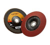 Disque abrasif à lamelles 3M Cubitron II 967A Brun rouge et jaune/orange avec anneau noir G
