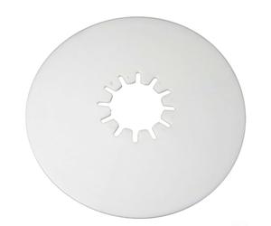 Disque lubrificateur de 5ème roue pour attelage de camping-car, fabriqué en polyéthylène pour réduire la friction et éviter l'usure des composants de remorquage (25,4 cm)