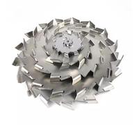 Disque mélangeur et disperseur dentelé en acier inoxydable 304 - Pale de mélangeur à hélice de type disque for laboratoire(30mm)