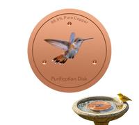 Disque métallique pour bain d'oiseaux Nettoyante Eau