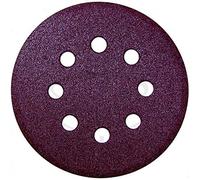 50 X DISQUE PAPIER VELCRO P64E 8 TROUS ø mm 125 x 0 - grain 180