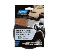 Norton Disque décapant Decap Express - métal et rouille - Ø 125 mm