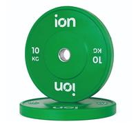 Disque Olympique Bumper Easy Grip ION fitness - 10kg