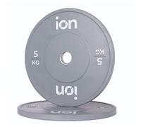Disque Olympique Bumper Easy Grip ION fitness - 5kg