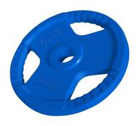 GORILLA SPORTS® Poids Musculation Olympique - Disque Simple 1,25-25kg ou Set de 30kg, Tri-Grip, Ø 50/51mm, Fonte, Caoutchouc - Disque Musculation Olympique, Matériel de Fitness