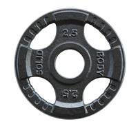 Disque olympique en fer avec 4 poignées Body-Solid Tools - 2.5kg
