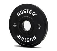 Disque Olympique Fractionnaire Ruster Noir - 2kg