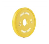 Disque olympique Fractionnaires Training Singular WOD couleur - 1.5kg