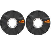 Disque olympique Wheel 1,25 kg, Unique, Noir (Lot de 2)