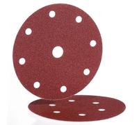 Disque Papier Auto-Agrip Bw115 8 Trous 125/8/120 boite de 100 Hermes