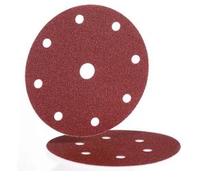 Disque Papier Auto-Agrip Bw115 8 Trous 125/8/60 boite de 50 Hermes