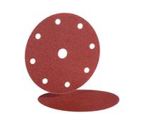 Disque papier velcro BW115 150mm 9 trous grains 40 boîte de 50 - HERMES - 6539505