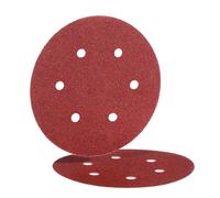 Disque papier Velcro BW115 de 150 mm 6 trous grain 120 boîte de 100 HERMES 6381108