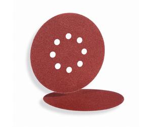 Disque papier velcro rigide VC153 8 trous HERMES - Ø125 mm