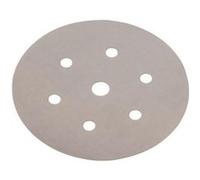 Disque papier velcro souple HERMES - VC154 - Ø 150 - 6 trous - EB27 - G 120 - 6208787 Noir G
